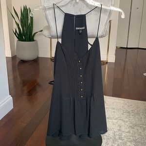 Camisole with gold button details